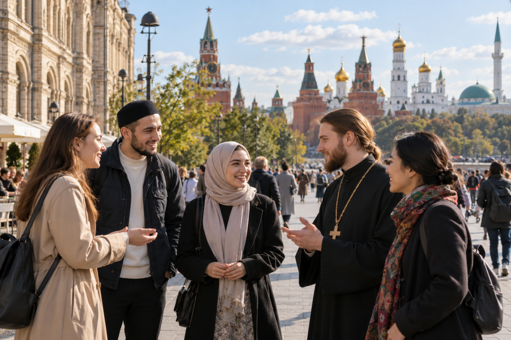 Москвичи оценили уровень межрелигиозного согласия в столице